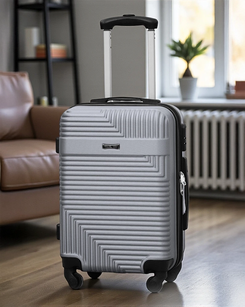 20 Inch Travel Way ABS Lightweight Carry On Luggage Bag With Smooth Spinner Wheels