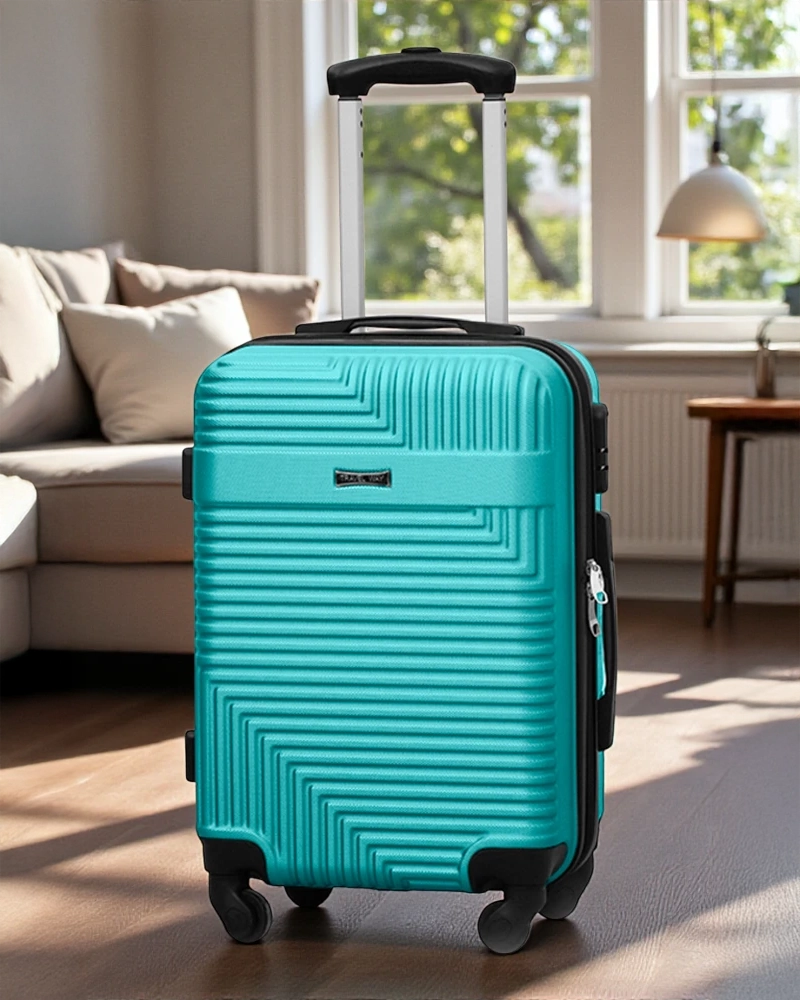 20 Inch Travel Way ABS Lightweight Carry On Luggage Bag With Smooth Spinner Wheels