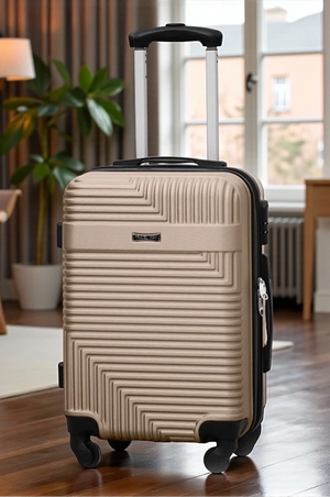 20 Inch Travel Way ABS Lightweight Carry On Luggage Bag With Smooth Spinner Wheels