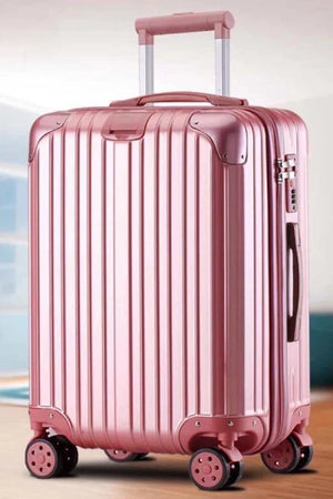 20 Inch Aluminium Framed Hard Shell Without Zipper Carry On Luggage Bags with Spinner Wheels