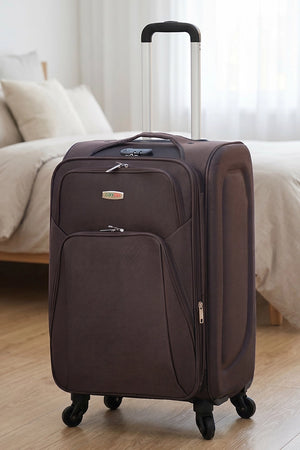 20 Inch SJ JIAN 4 Wheel Lightweight Soft Material Carry On Luggage Bag
