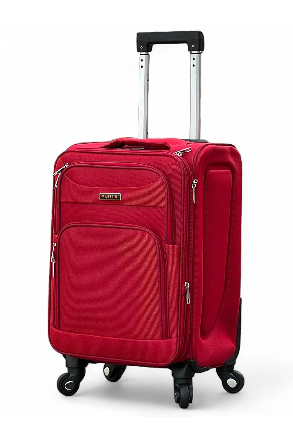 4 Piece Full Set 20" 24" 28" 32 Inches LP 4 Wheel 0169 Lightweight Soft Material Luggage Bag