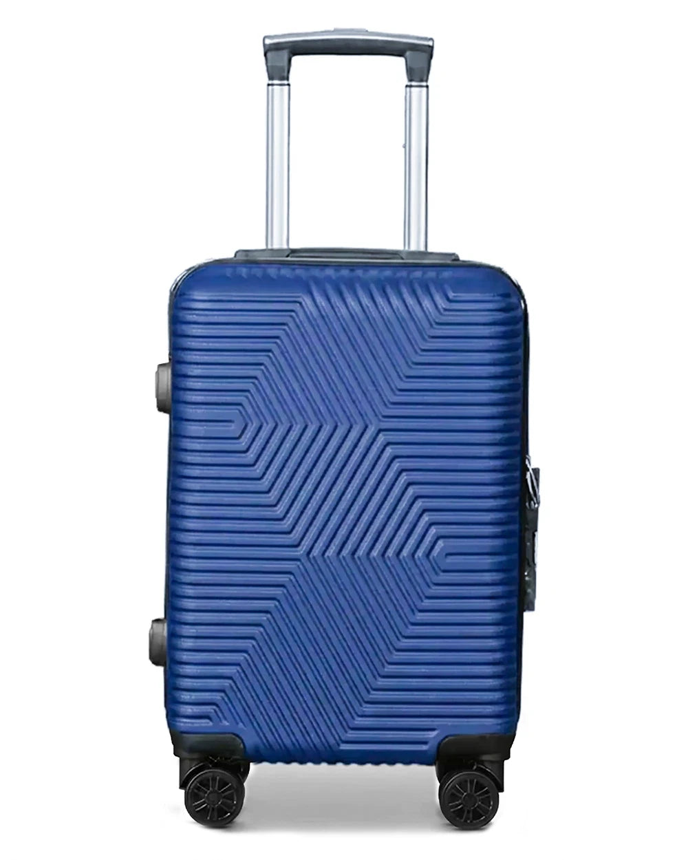 Zig Zag ABS Lightweight Luggage Bag With Double Spinner Wheel | 4 Piece Set 20, 24, 28, 32 Inches
