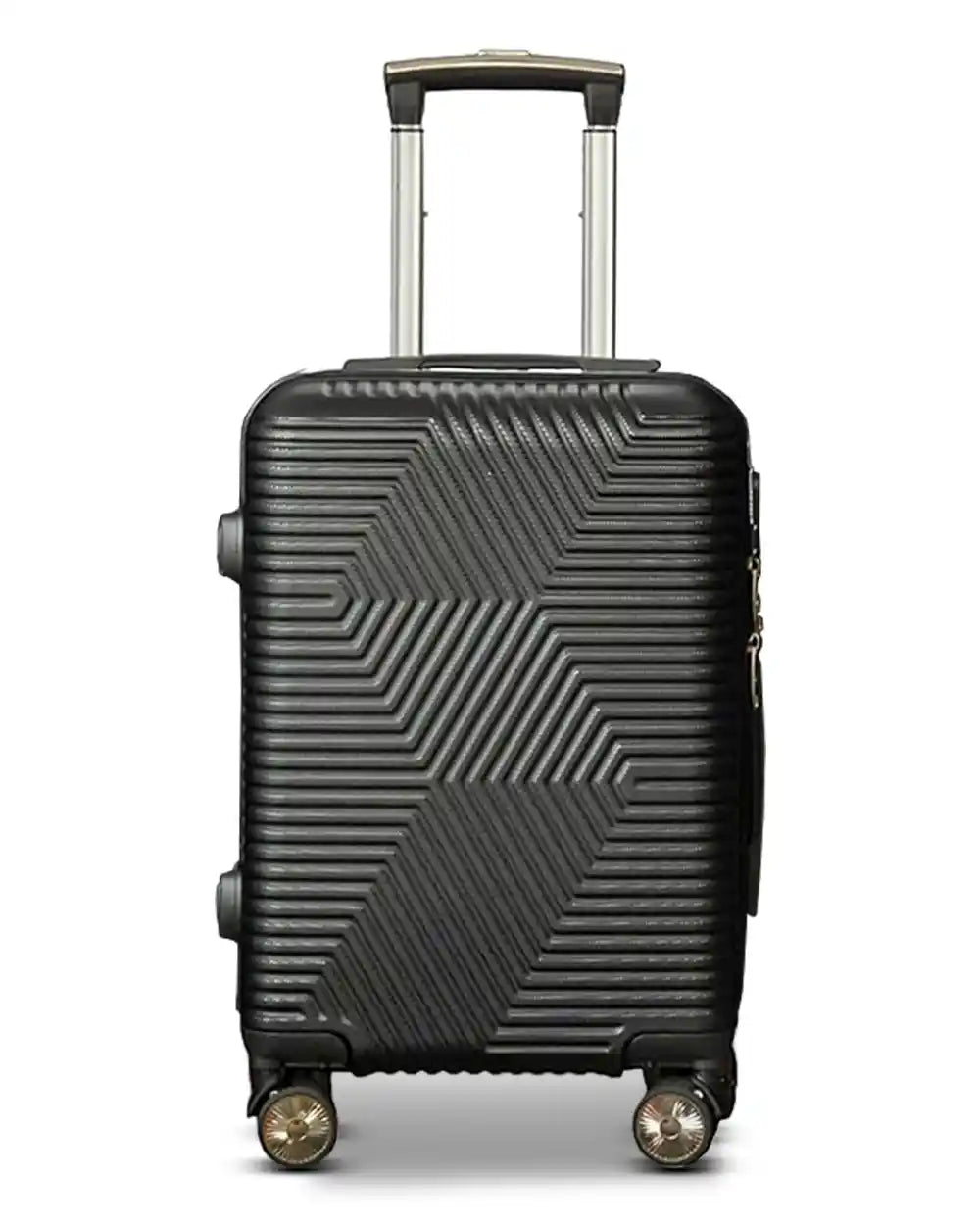 Zig Zag ABS Lightweight Luggage Bag With Double Spinner Wheel | 4 Piece Set 20, 24, 28, 32 Inches
