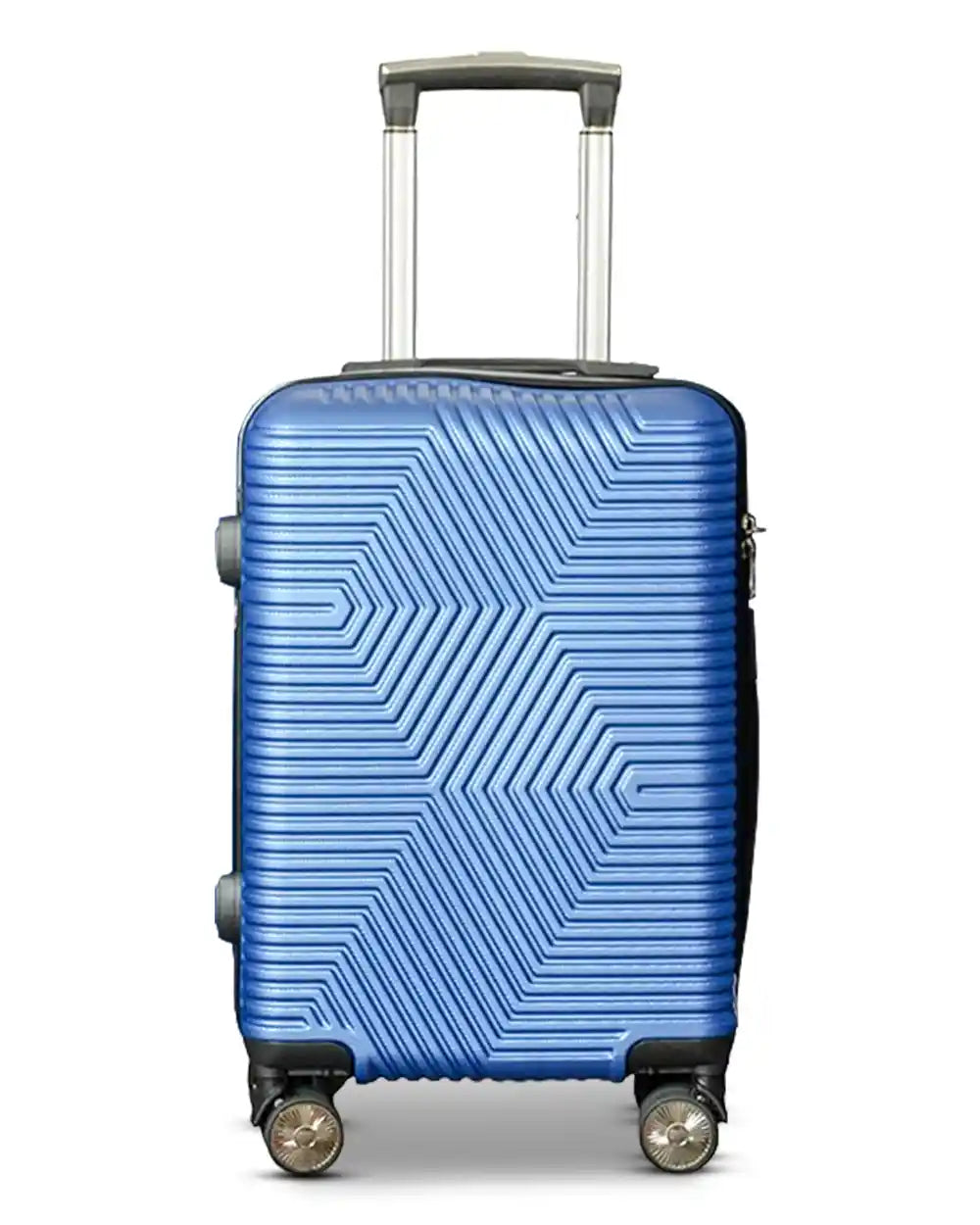 Zig Zag ABS Lightweight Luggage Bag With Double Spinner Wheel | 4 Piece Set 20, 24, 28, 32 Inches