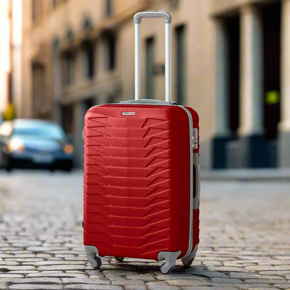 Swiss Class Lightweight ABS Luggage Bags with Spinner Wheels | 20, 24 and 28 Inches