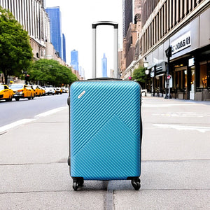 24 Inch TravelGo ABS Lightweight Luggage Bags with Spinner Wheels