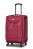 24 Inch Check-In Size Falcon Premium Expandable Soft Fabric Luggage | 4 Smooth Spinner Wheels | Secure Combination Locks