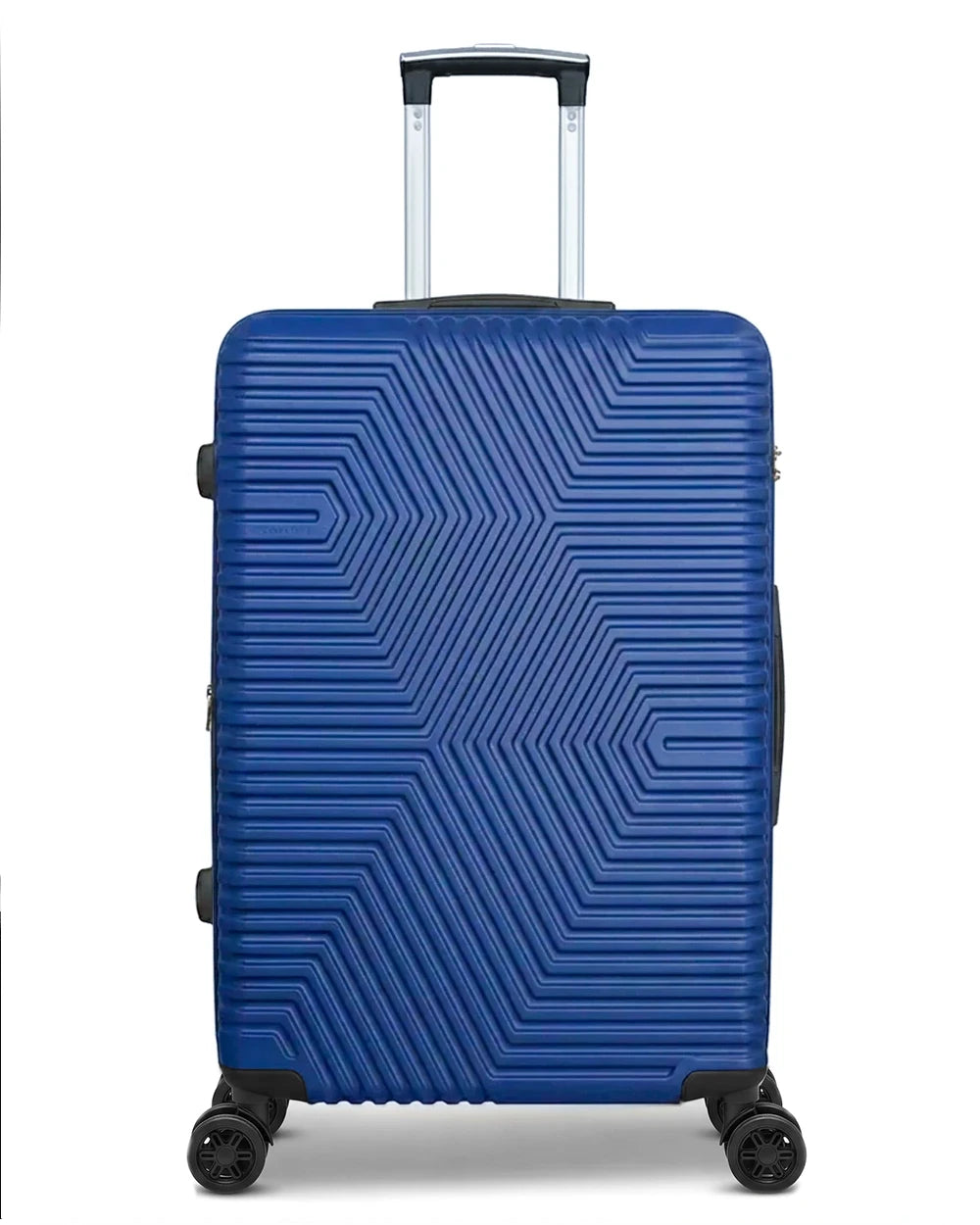 Zig Zag ABS Lightweight Luggage Bag With Double Spinner Wheel | 4 Piece Set 20, 24, 28, 32 Inches