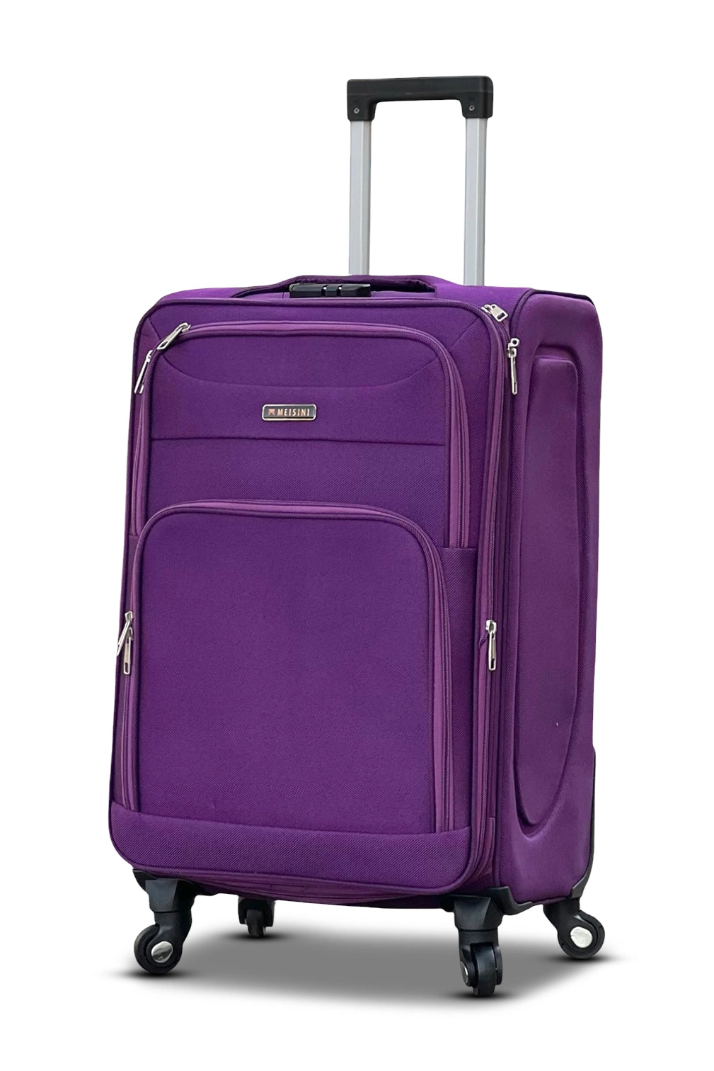 24" LP 4 Wheel 0169 Lightweight Soft Material Luggage Bag With Spinner Wheel