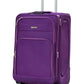 24" LP 4 Wheel 0169 Lightweight Soft Material Luggage Bag With Spinner Wheel
