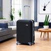 24 Inch Swiss Class Line ABS Expandable Checked Luggage | Lightweight Bag with Spinner Wheels