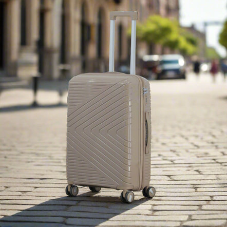 Crossline PP Unbreakable Luggage Bag With Double Spinner Wheel | 3 Piece Set 20, 24 and 28 Inches