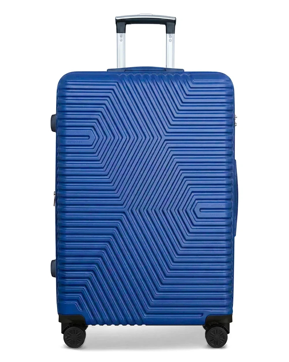 Zig Zag ABS Lightweight Luggage Bag With Double Spinner Wheel | 4 Piece Set 20, 24, 28, 32 Inches