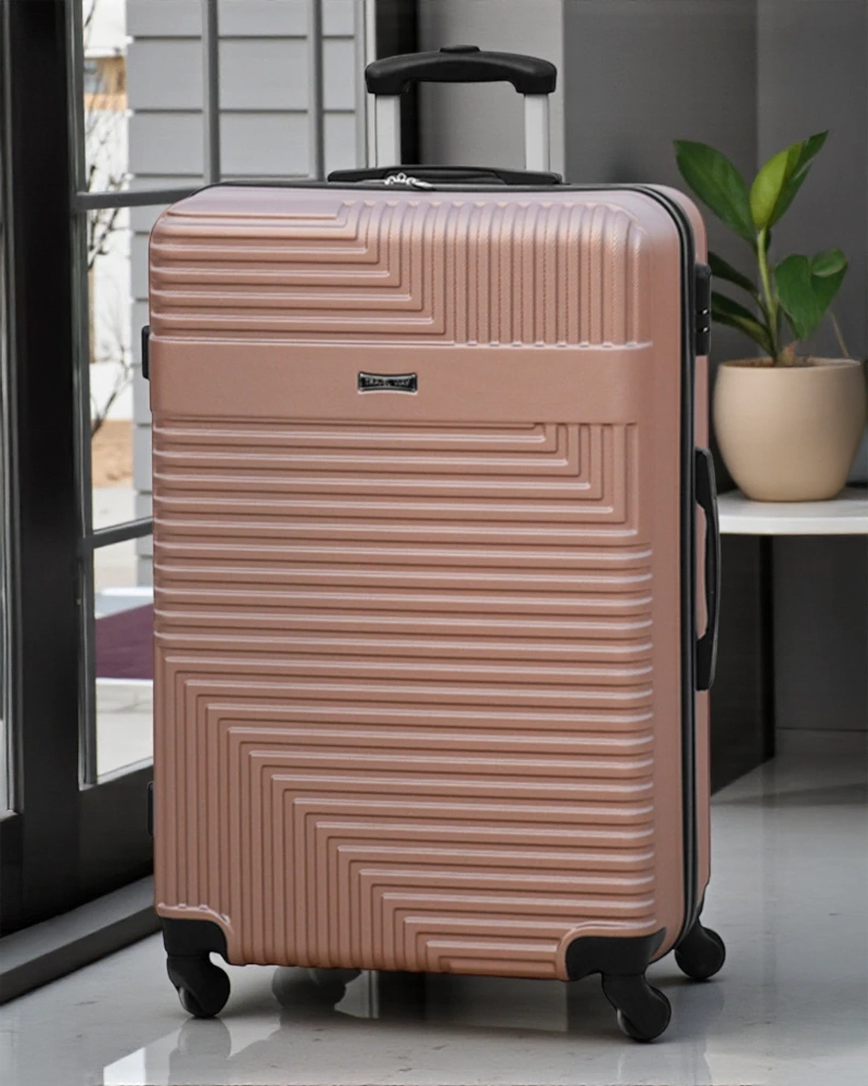 Travel Way ABS Luggage Set | Lightweight Hard Case with Spinner Wheels | Durable Trolley Bags | 3 Piece Set 20, 24 and 28 inches
