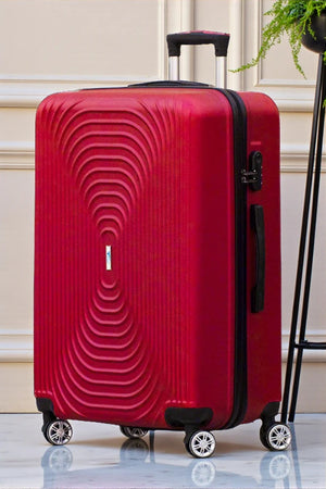 28 Inch Yinton Fashion ABS Lightweight Large Checked Luggage with Spinner Wheels