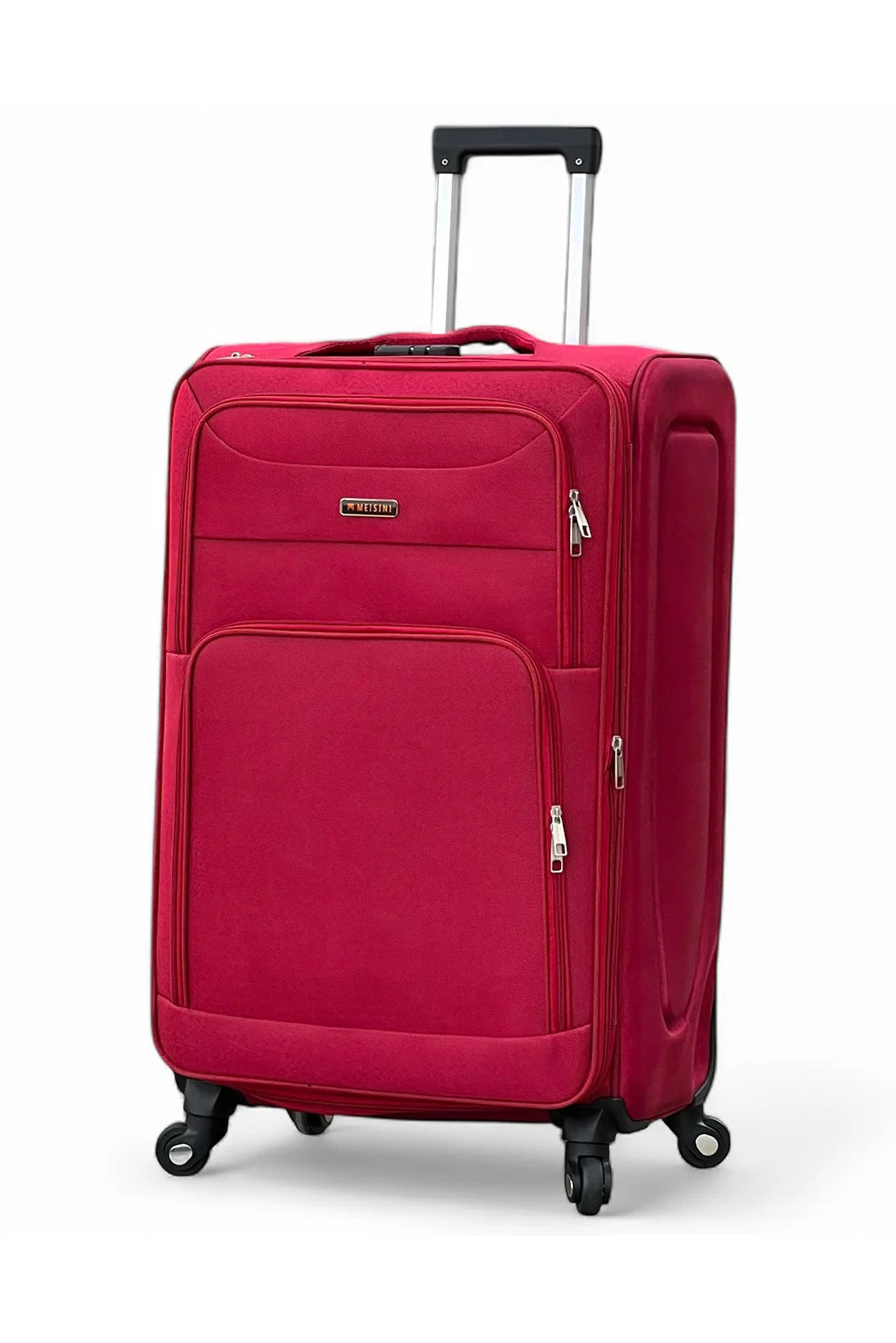 4 Piece Full Set 20" 24" 28" 32 Inches LP 4 Wheel 0169 Lightweight Soft Material Luggage Bag