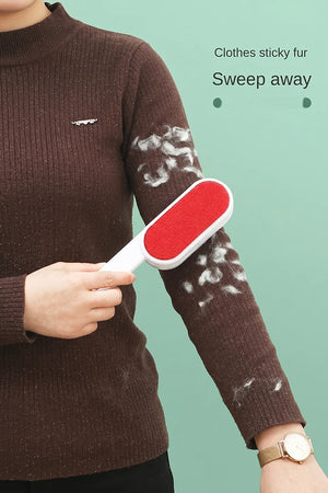 2 In 1 Lint Roller and Static Brush Magic Fur Cleaner Combo Set