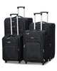 4 Piece Set 20,24,28 and 32 Inch LP 2 Wheel 0161 Lightweight Soft Material Luggage Bags with Smooth Wheels