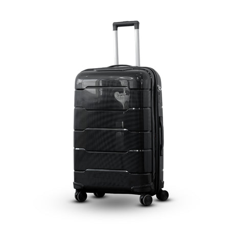 Ceramic Smooth PP Lightweight Luggage Bags with Double Spinner Wheels | 20, 24, 28 Inches