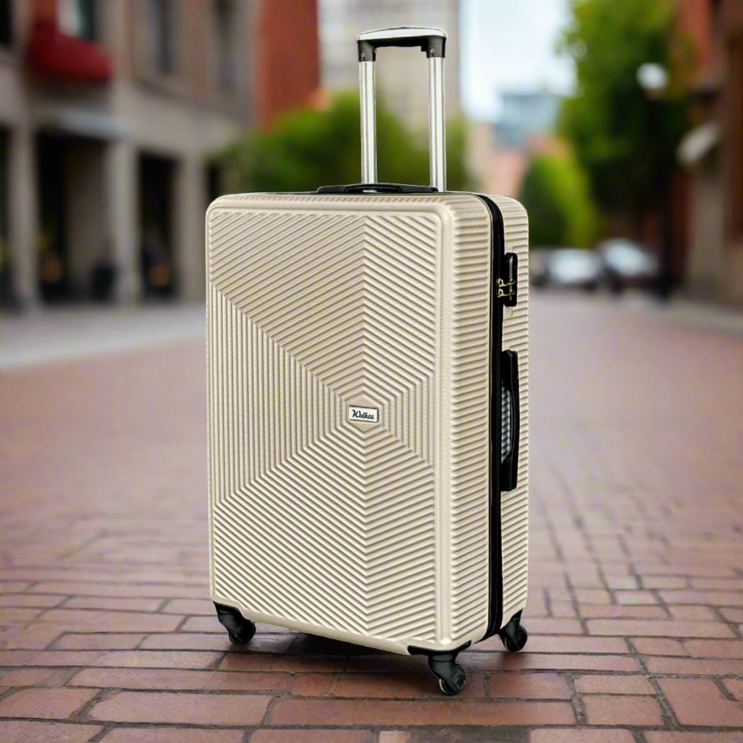 28 Inches Venice ABS Lightweight Luggage Bags with Spinner Wheels Zaappy