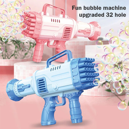 36-Hole Electric Bubble Gun | Automatic Soap Blower | Magic Bubble Maker for Kids and Outdoor Events | Summer Toy