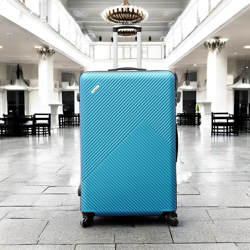 32 Inch TravelGo ABS Lightweight Luggage Bags with Spinner Wheels