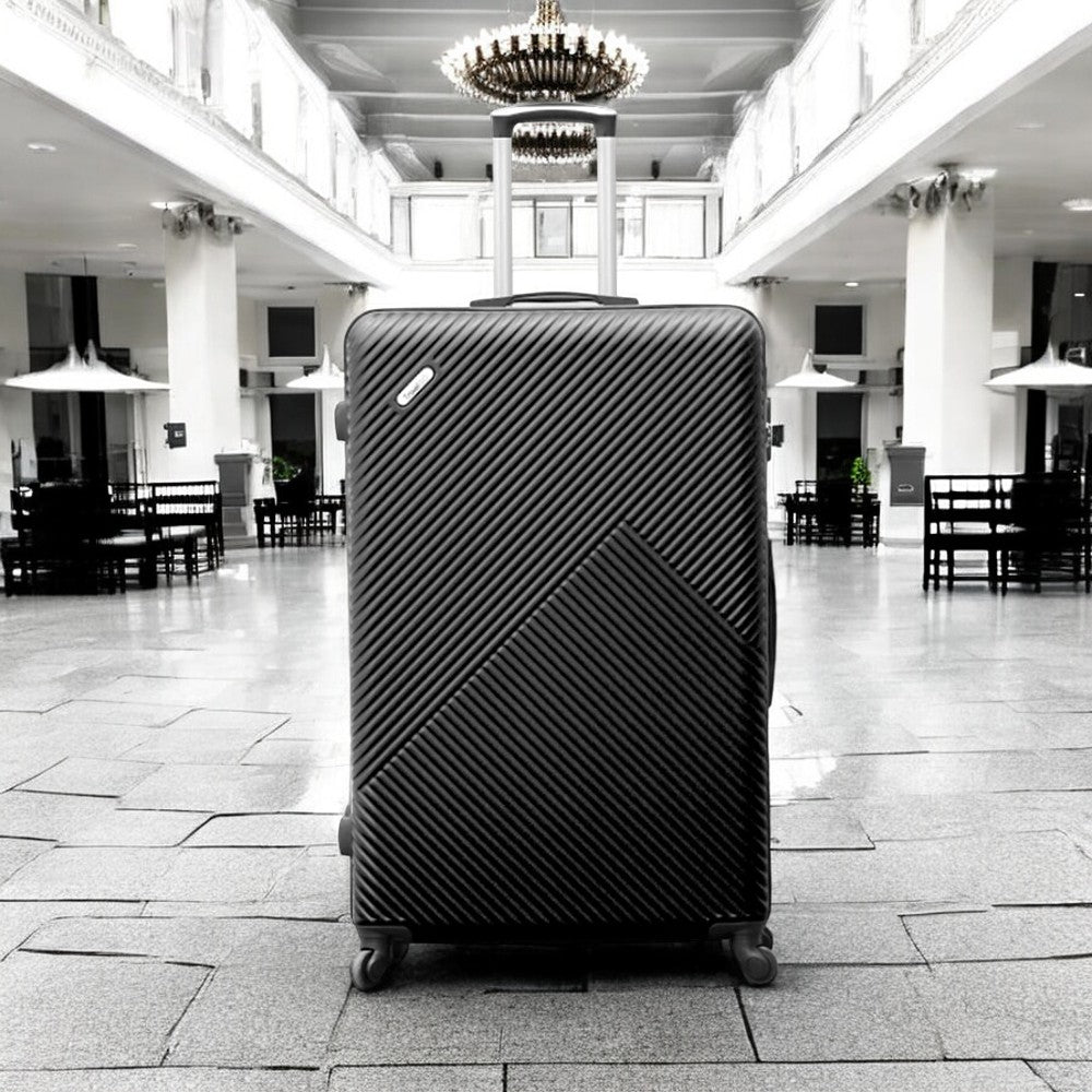 32 Inch TravelGo ABS Lightweight Luggage Bags with Spinner Wheels