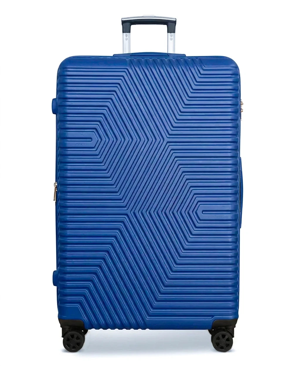 Zig Zag ABS Lightweight Luggage Bag With Double Spinner Wheel | 4 Piece Set 20, 24, 28, 32 Inches