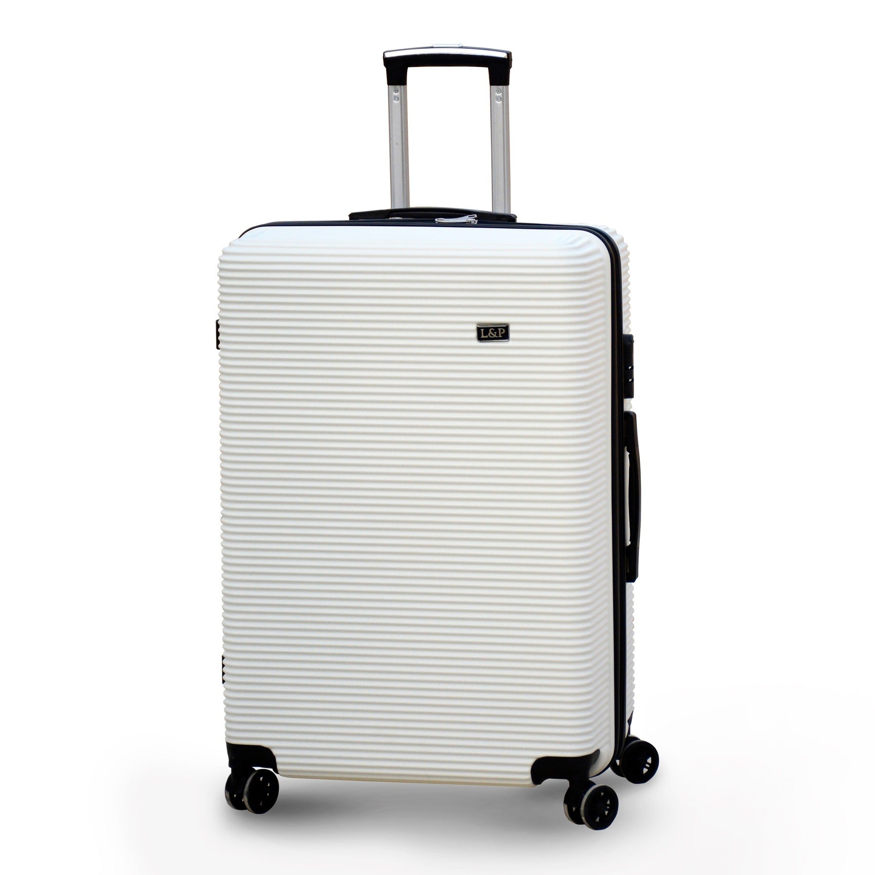 JIAN ABS Line Lightweight Luggage Bag With Double Spinner Wheel Zaappy