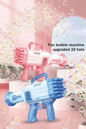 36-Hole Electric Bubble Gun | Automatic Soap Blower | Magic Bubble Maker for Kids and Outdoor Events | Summer Toy