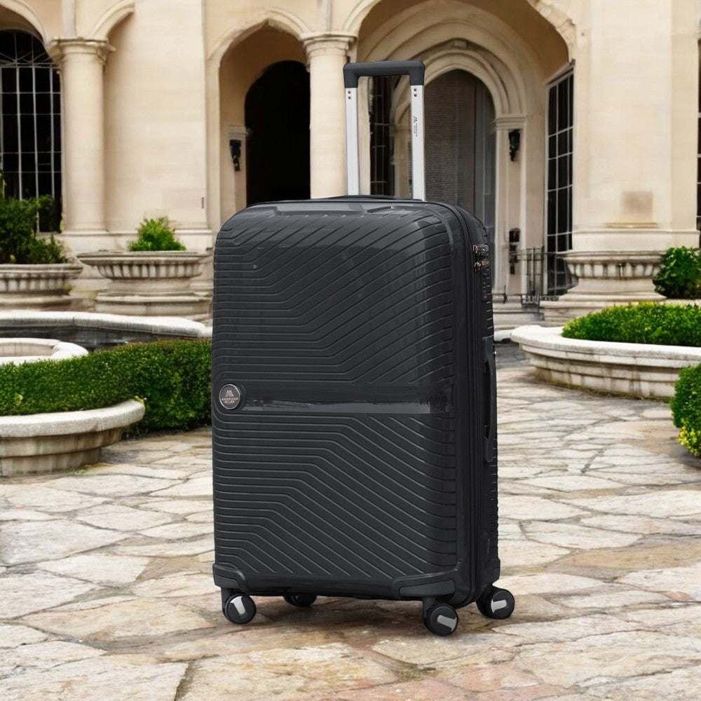 28" Miami PP Unbreakable Luggage Bag with Double Spinner Wheels | Lightweight Hard Case Trolley