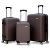 ABS Line Lightweight Luggage Bag with Double Spinner Wheel | 3 Piece Set 20, 24 and 28 Inches