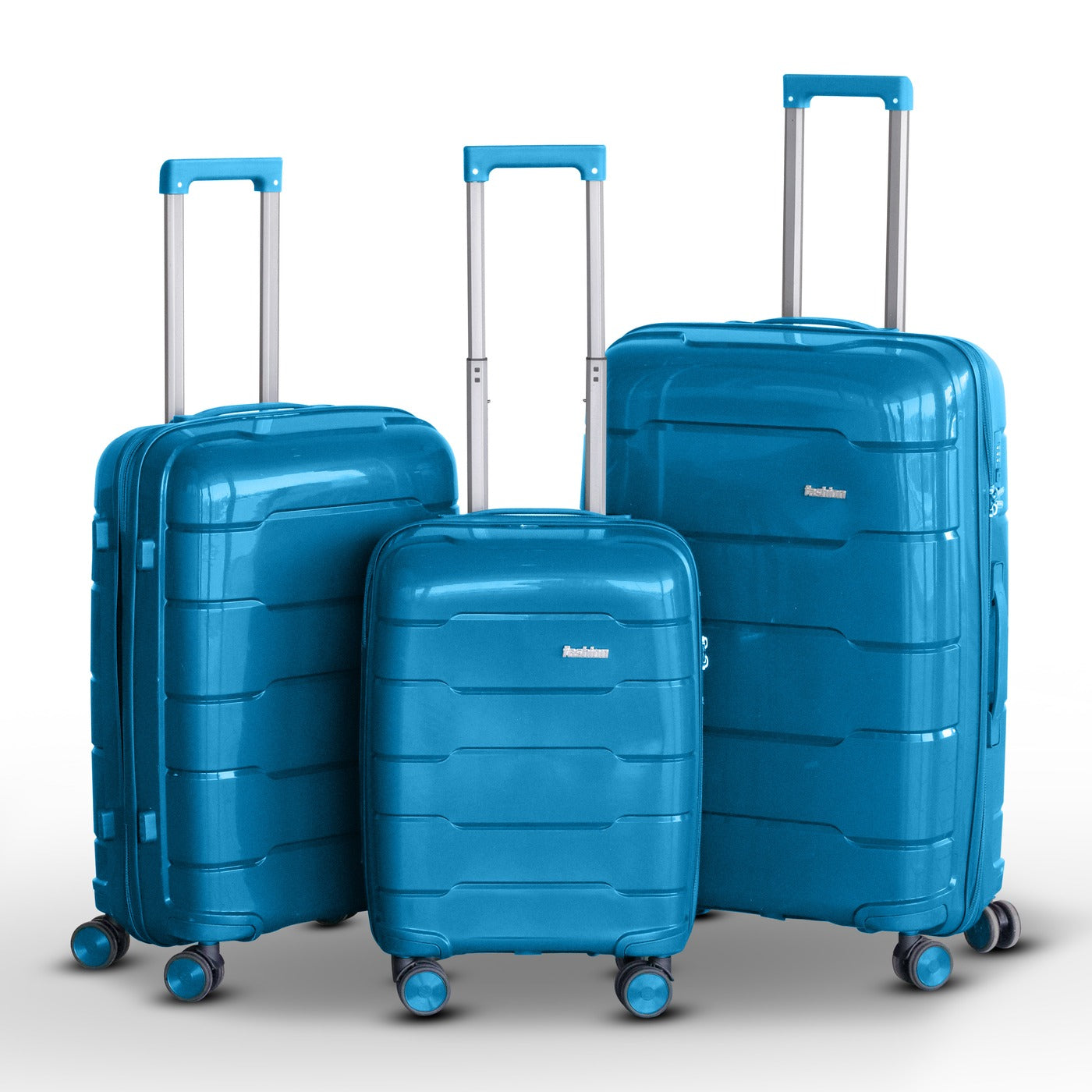 Ceramic Smooth PP Lightweight Luggage Bag with Double Spinner Wheel | 20, 24, 28 Inches Zaappy