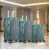 Aluminium Framed Hard Shell Luggage Without Zipper Suitcase with 8 Smooth Spinner Wheels | 3 Piece Set 20, 24 and 28 Inches