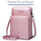 Forever Young 3 Zipper Cross Body Sling Bag For Women