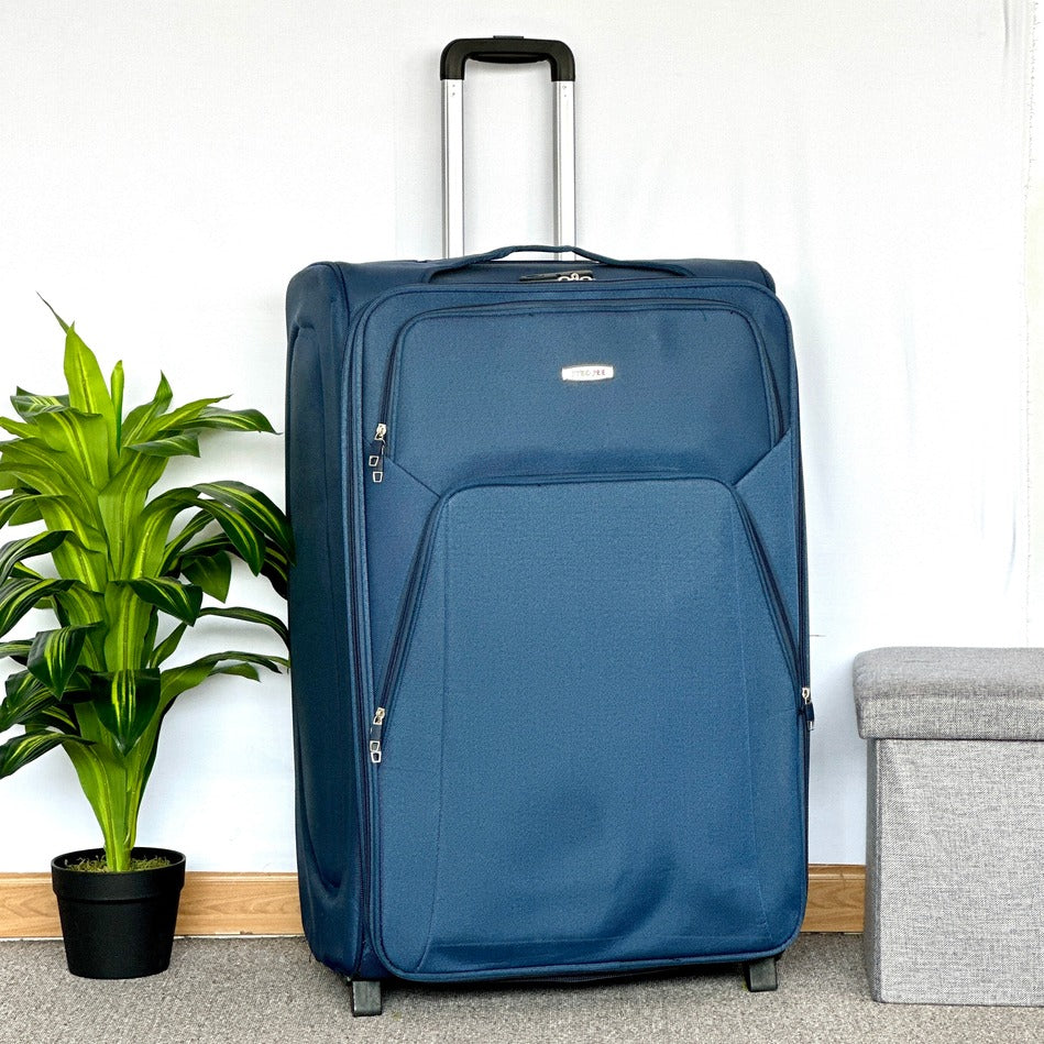 Big Size Lightweight 2 Wheel Soft Material Luggage Bag | 32" Size 36-40 Kg Capacity