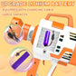 108-Hole Colorful Light Bubble Machine | Electric Soap Water Gun | Magic Bubble Gun for Kids, Wedding Bubble Maker, Summer Toy with Rechargeable Battery and LED Lights