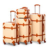 Corner Guard ABS Lightweight Luggage Bag with Spinner Wheel | 4 Piece Set 7, 20, 24 and 28 Inches