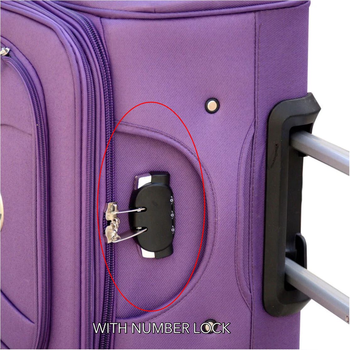20" Soft Material Cabin Size 4 Wheel Luggage Bag With Smartwatch Combo Gift | 7-10 Kg Capacity