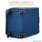20" Soft Material Cabin Size 4 Wheel Luggage With Smartwatch Combo Gift | 7-10 Kg Capacity Zaappy