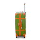 light weight spinner wheel  green luggage corner guard luggage with number lock system Zaappy UAE