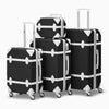 Corner Guard ABS Lightweight Luggage Bag with Spinner Wheel | 4 Piece Set 7, 20, 24 and 28 Inches