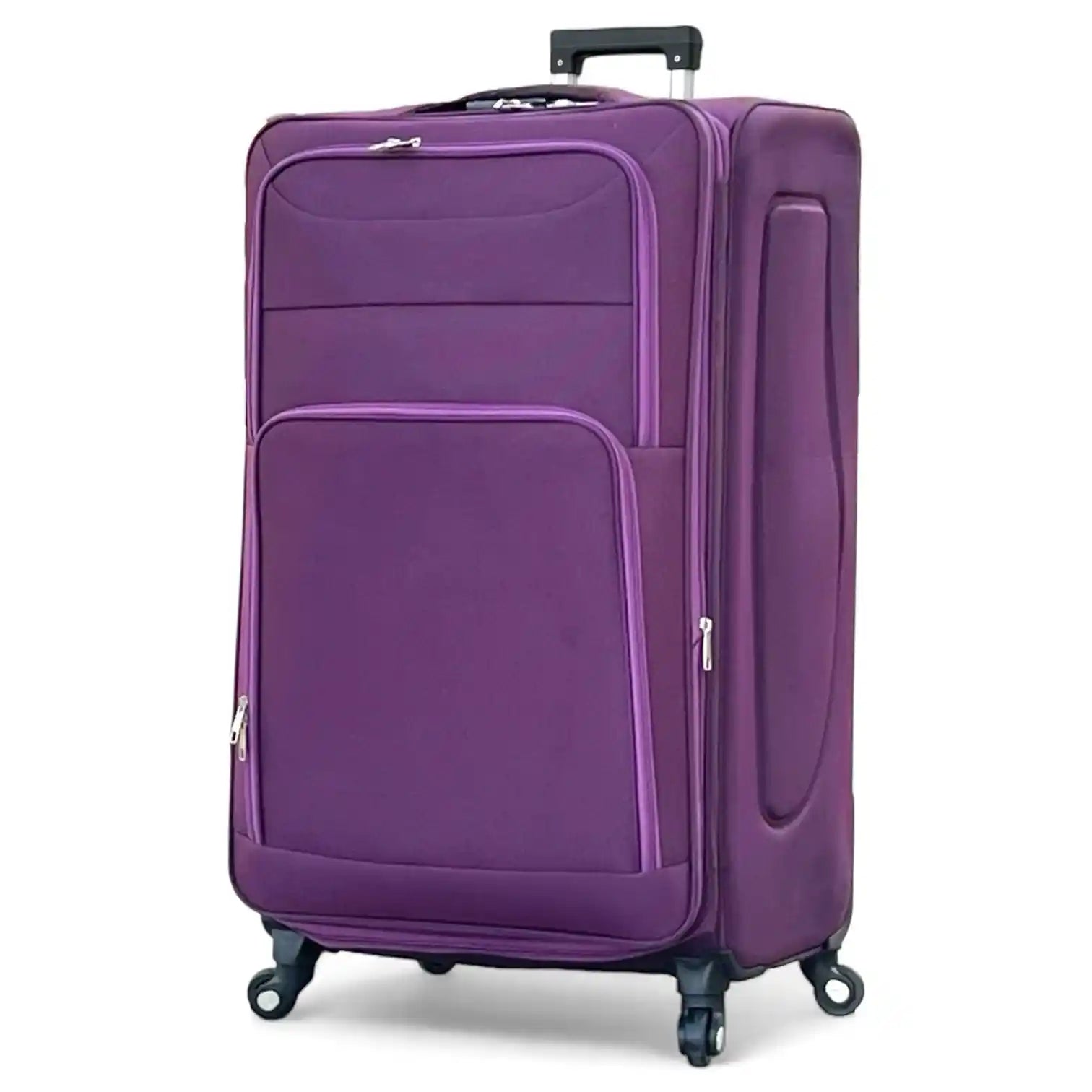 4 Piece Set 20,24,28 and 32 Inches LP 4 Wheel Lightweight Soft Material Luggage Bags with Spinner Wheels