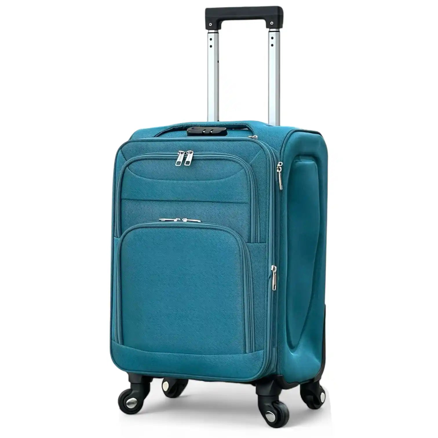 4 Piece Set 20,24,28 and 32 Inches LP 4 Wheel Lightweight Soft Material Luggage Bags with Spinner Wheels
