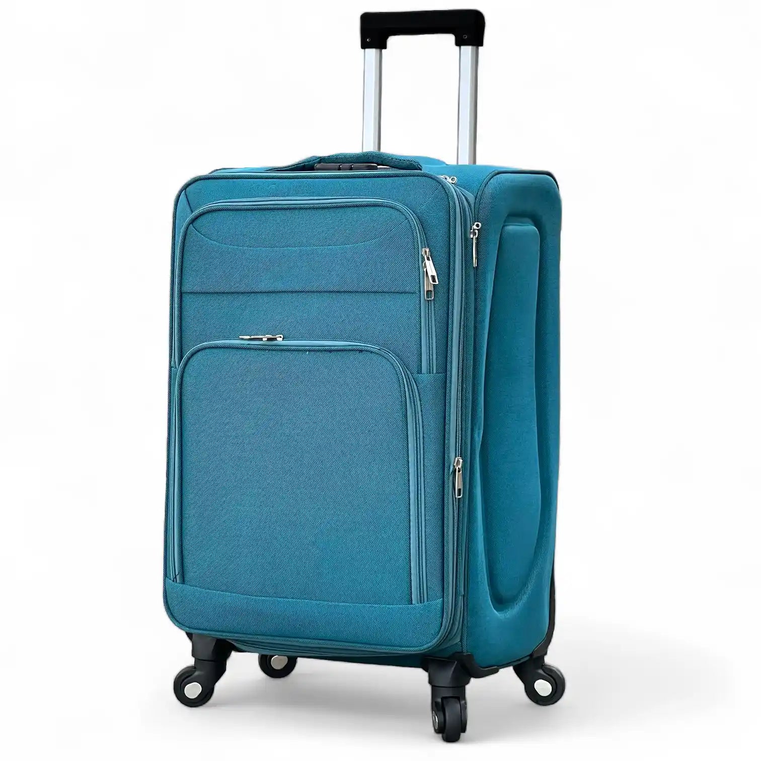 4 Piece Set 20,24,28 and 32 Inches LP 4 Wheel Lightweight Soft Material Luggage Bags with Spinner Wheels