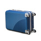 3 Pcs Set 20” 24” 28 Inches Skyline ABS Blue Lightweight ABS Luggage | Hard Case Trolley Bag zaappy uae