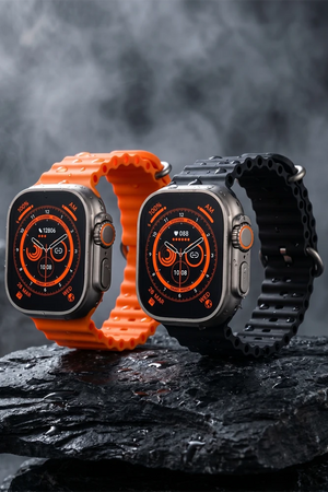 8X Ultra Smart Watch – 2.08” Full Touch Display, NFC, Heart Rate & Blood Oxygen Monitor, Waterproof Smartwatch for Android & iOS