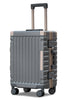 20 Inch Cabin Size Aeris Aluminium Framed Lightweight PC Luggage Bags with Smooth Spinner Wheels