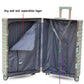 Aeris Aluminium Framed Lightweight 3 PCS(20/24/28 Inch) Set Luggage Bags with Spacious Interior